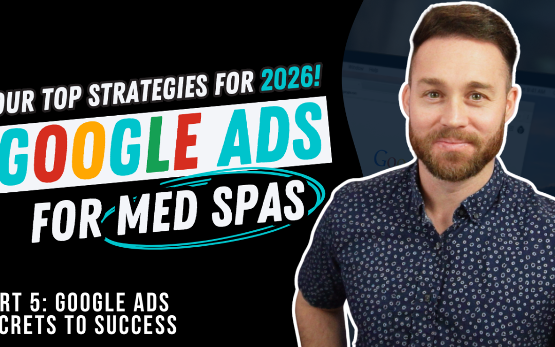 Our Top Google Ads Frameworks for Med Spas in 2026: Keywords, Landing Pages & ROI Strategy